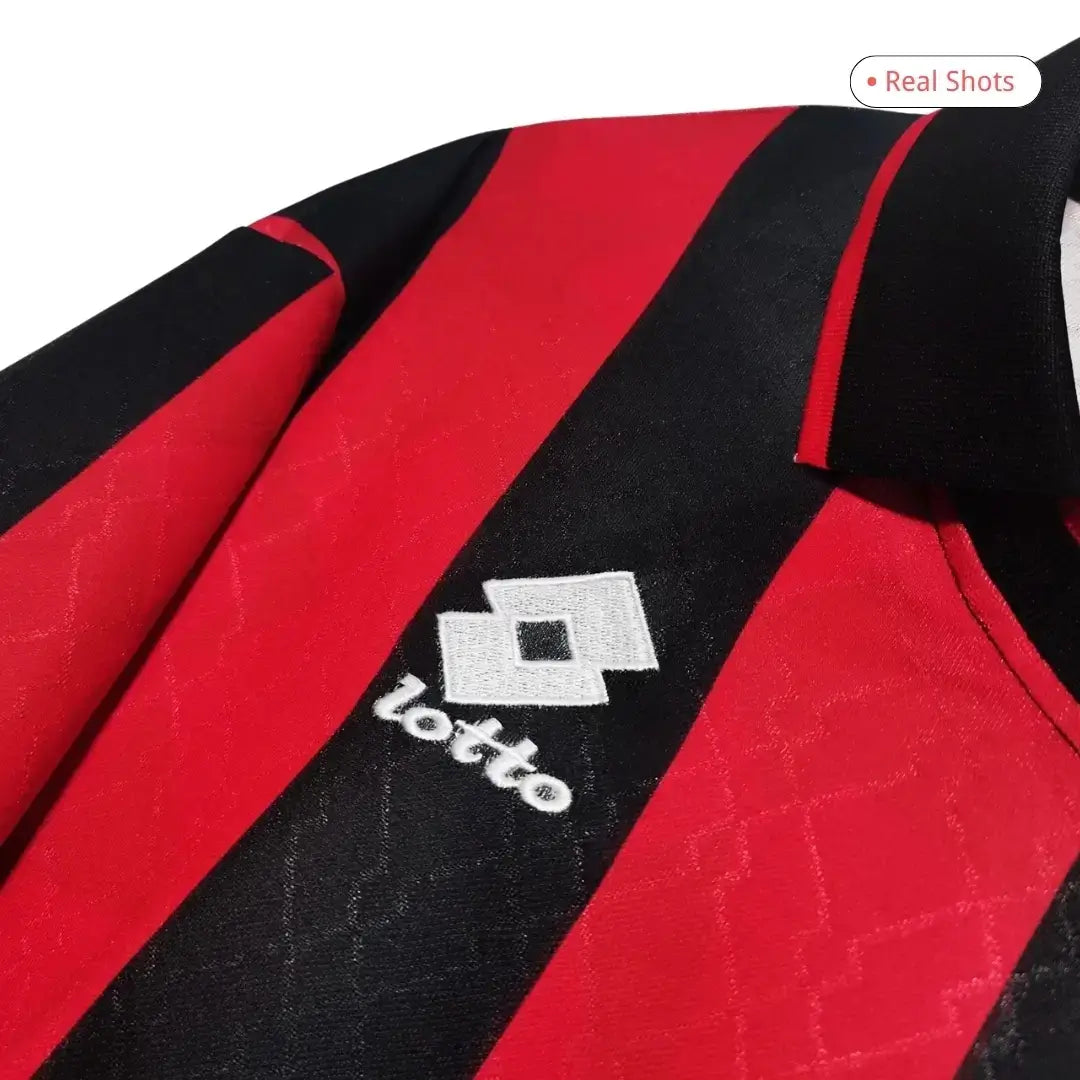 Camiseta de fútbol retro local del AC Milan 1995/96