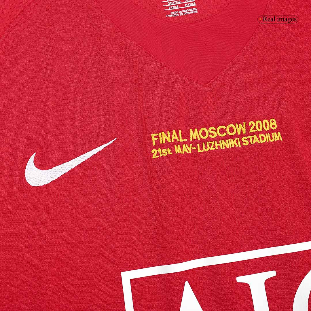 Maillot domicile rétro de Manchester United 2007/08 - Finale de la Ligue des Champions