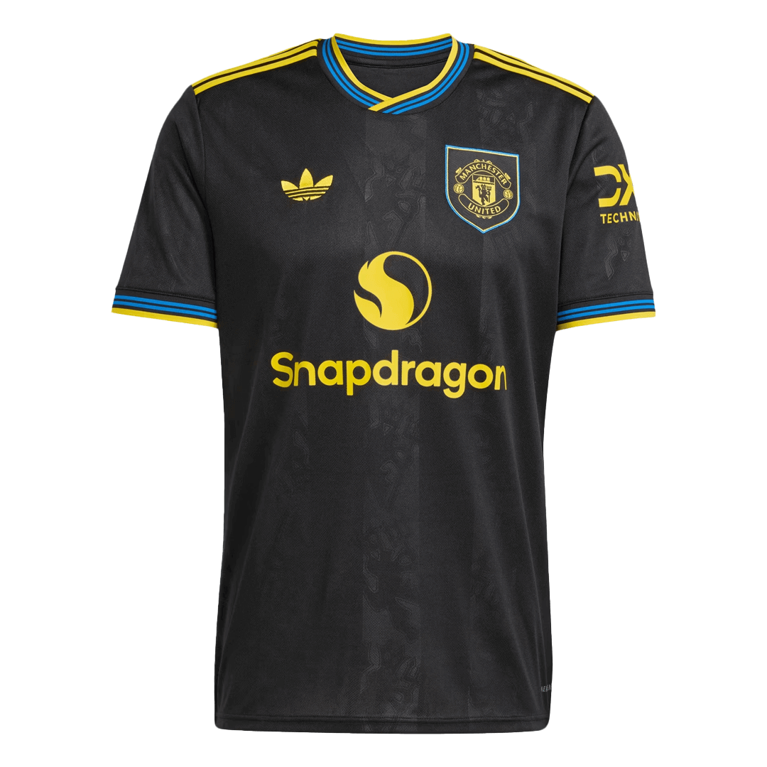 Camiseta de fútbol visitante Dorgu #13 del Manchester United 2025/26