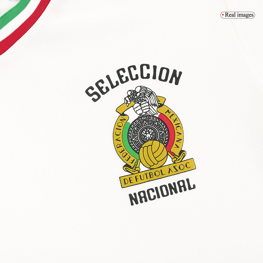 Camiseta retro de fútbol de visitante de México 1985