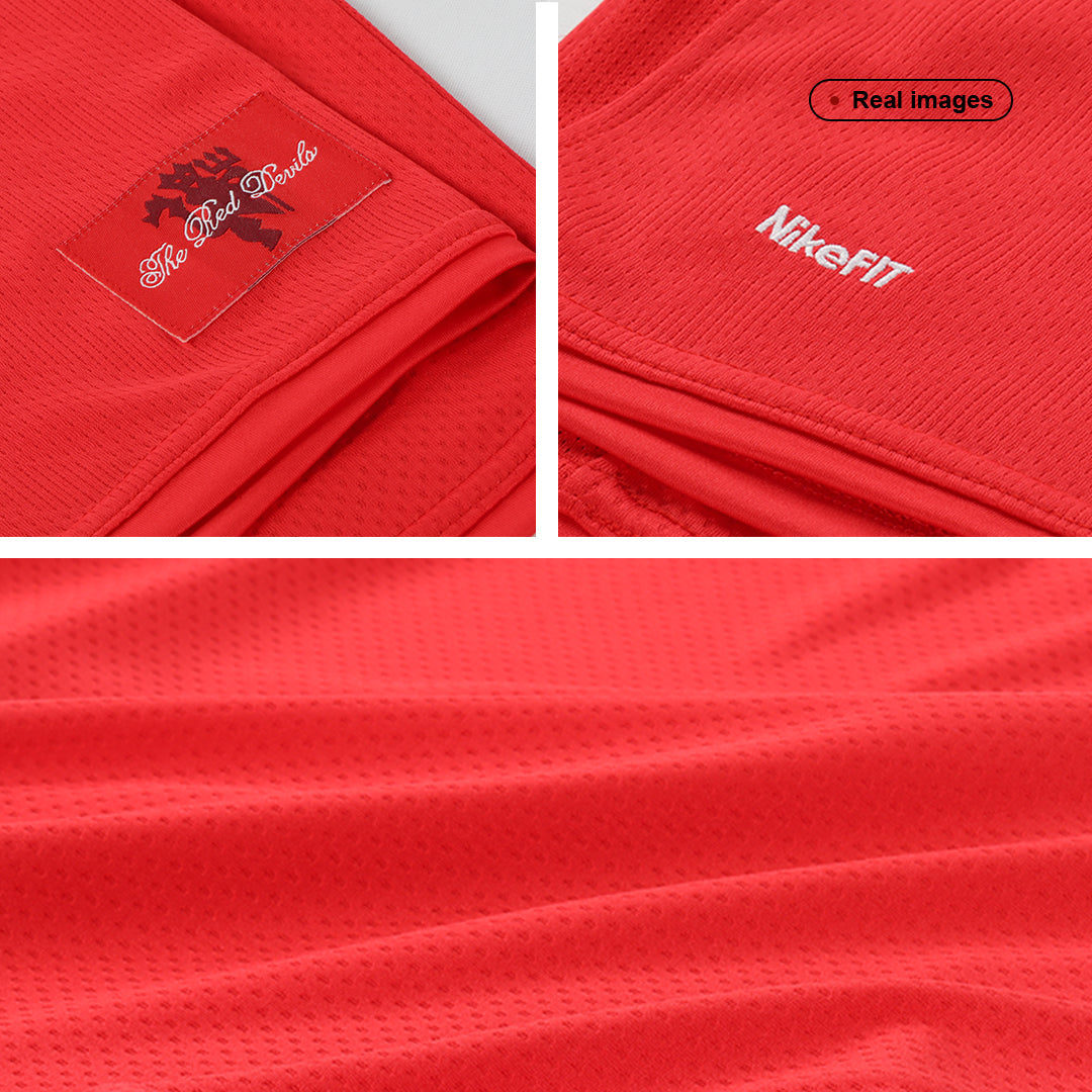 Camiseta retro de fútbol de Ronaldo #7 del Manchester United, temporada 2007/08 (local).