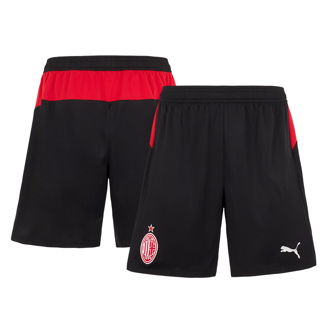 Pantalones cortos de fútbol del AC Milan para la temporada 2025/26