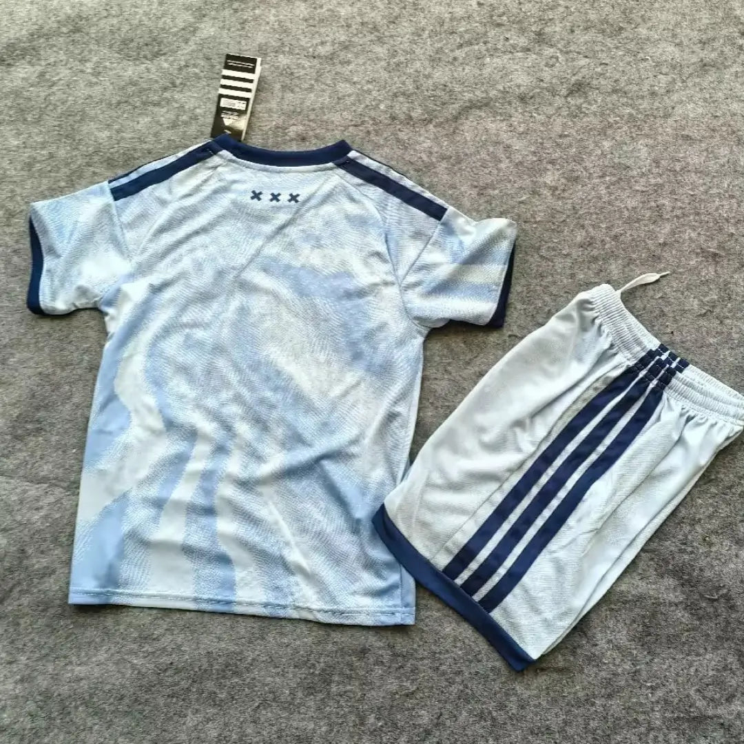 Tercera equipación de visitante del Ajax para niños (Camiseta y pantalón corto) 2025/26