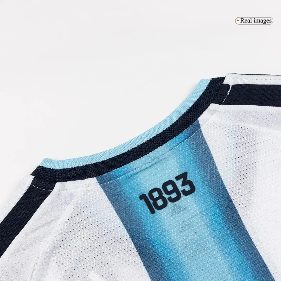 Camiseta de fútbol de manga larga versión jugador de Argentina para el Mundial de 2026