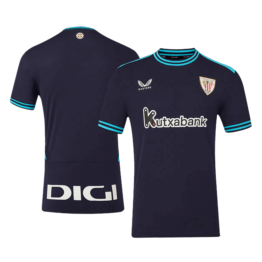 Camiseta de visitante del Athletic Club de Bilbao 2025/26