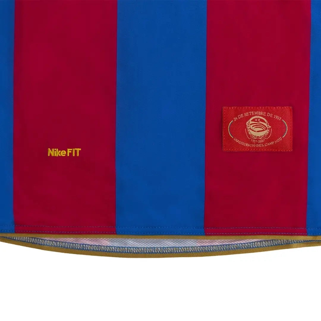 Camiseta de fútbol retro del Barcelona 2007/08 local