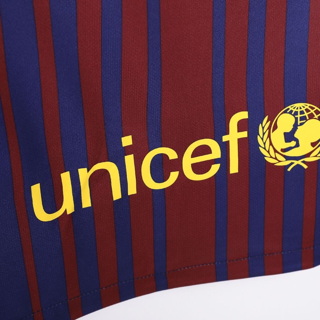 Camiseta de fútbol retro de local del Barcelona 2017/18
