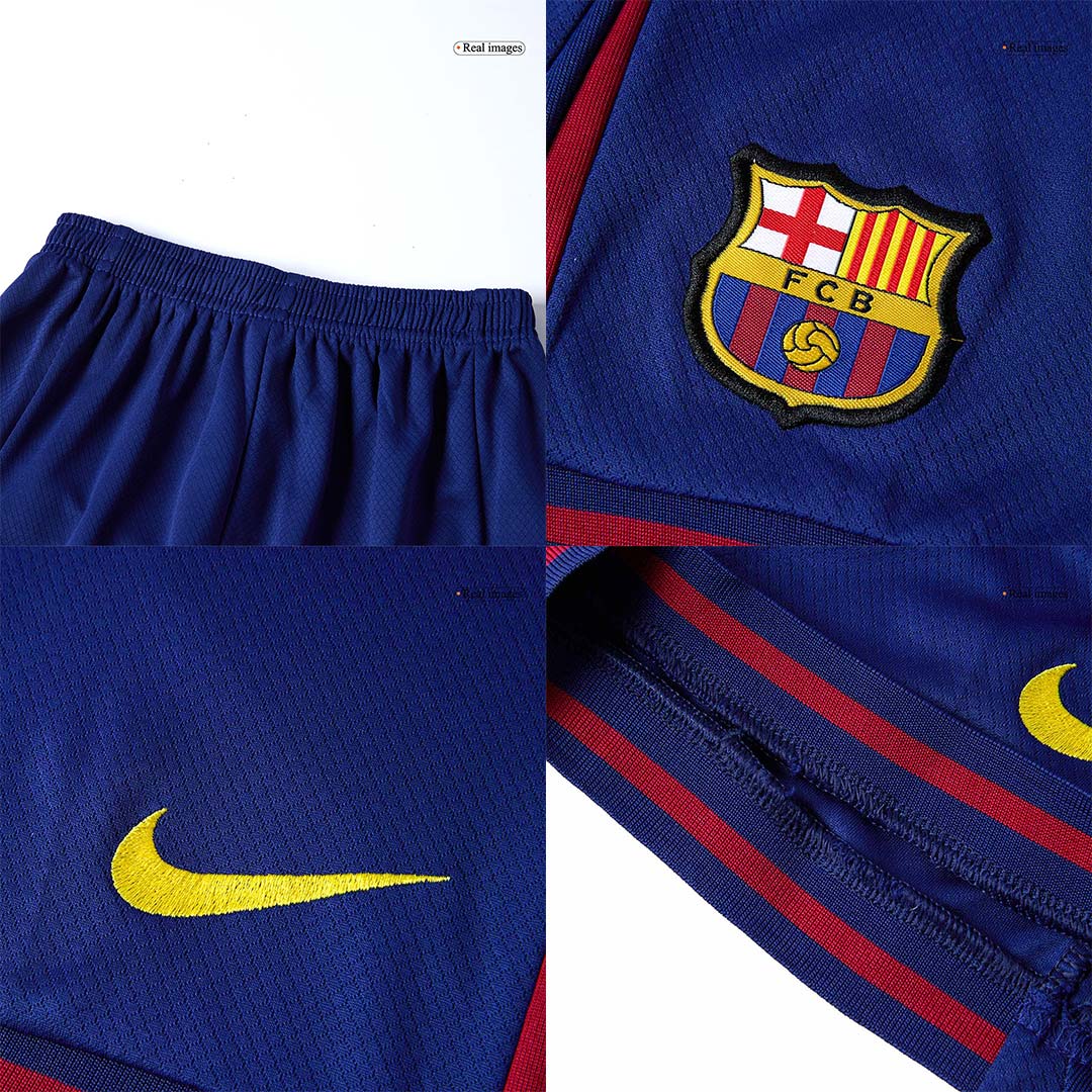 Equipación completa del FC Barcelona para niños, temporada 2025/26 - Camiseta + Pantalón corto + Medias