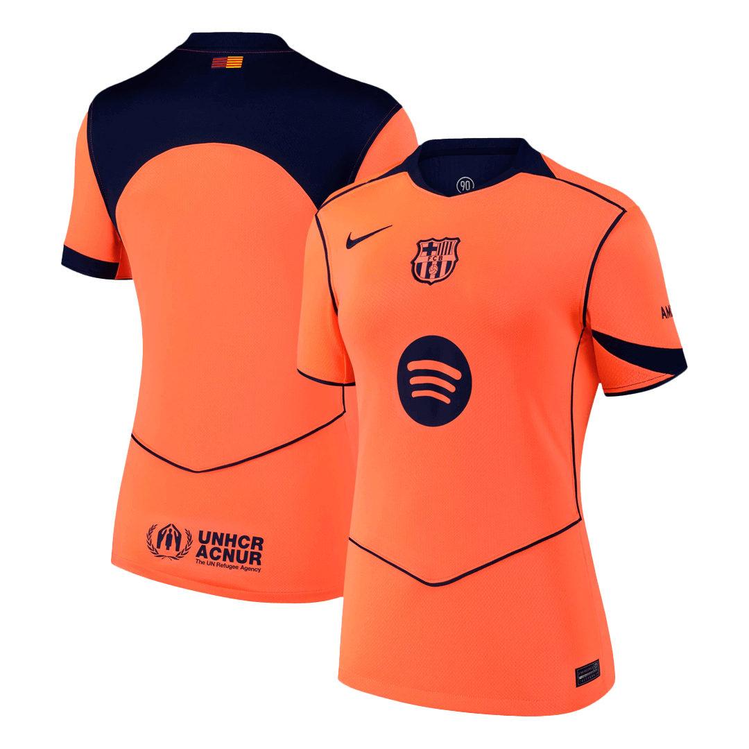 Troisième maillot extérieur de l'équipe féminine du FC Barcelone 2025/26