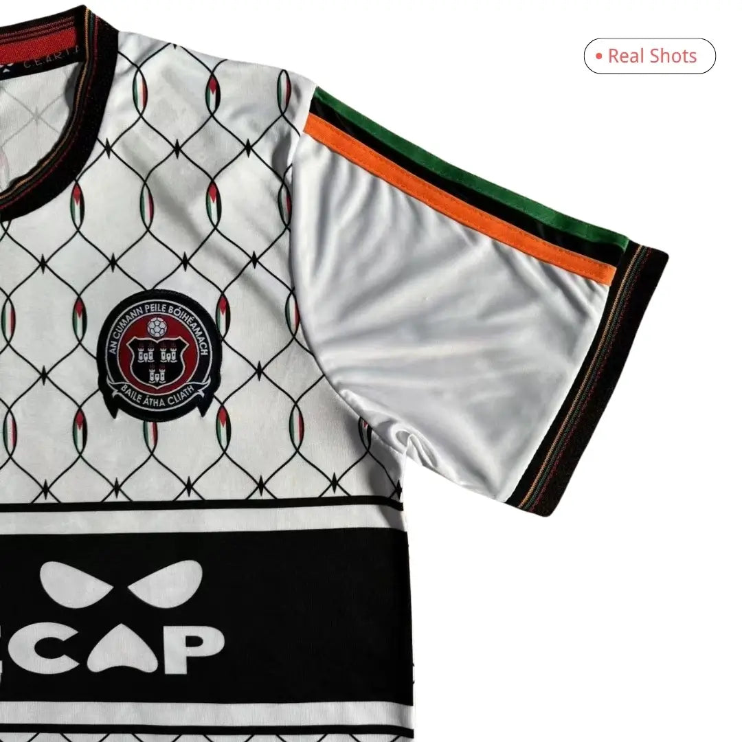 Camiseta de visitante Bohemian FC x Kneecap 2026