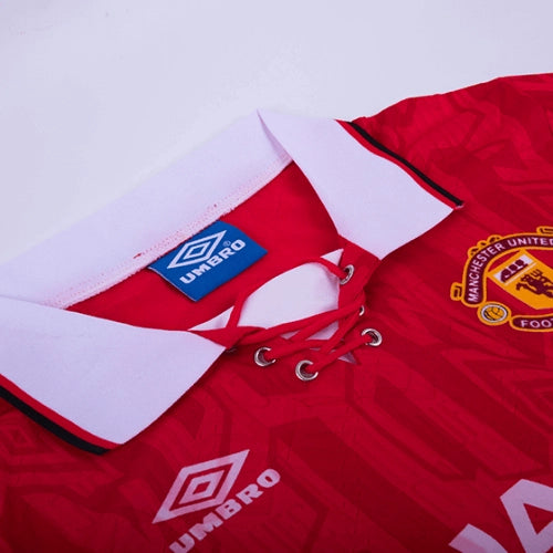Camiseta retro local del Manchester United 1992/94 de Cantona #7