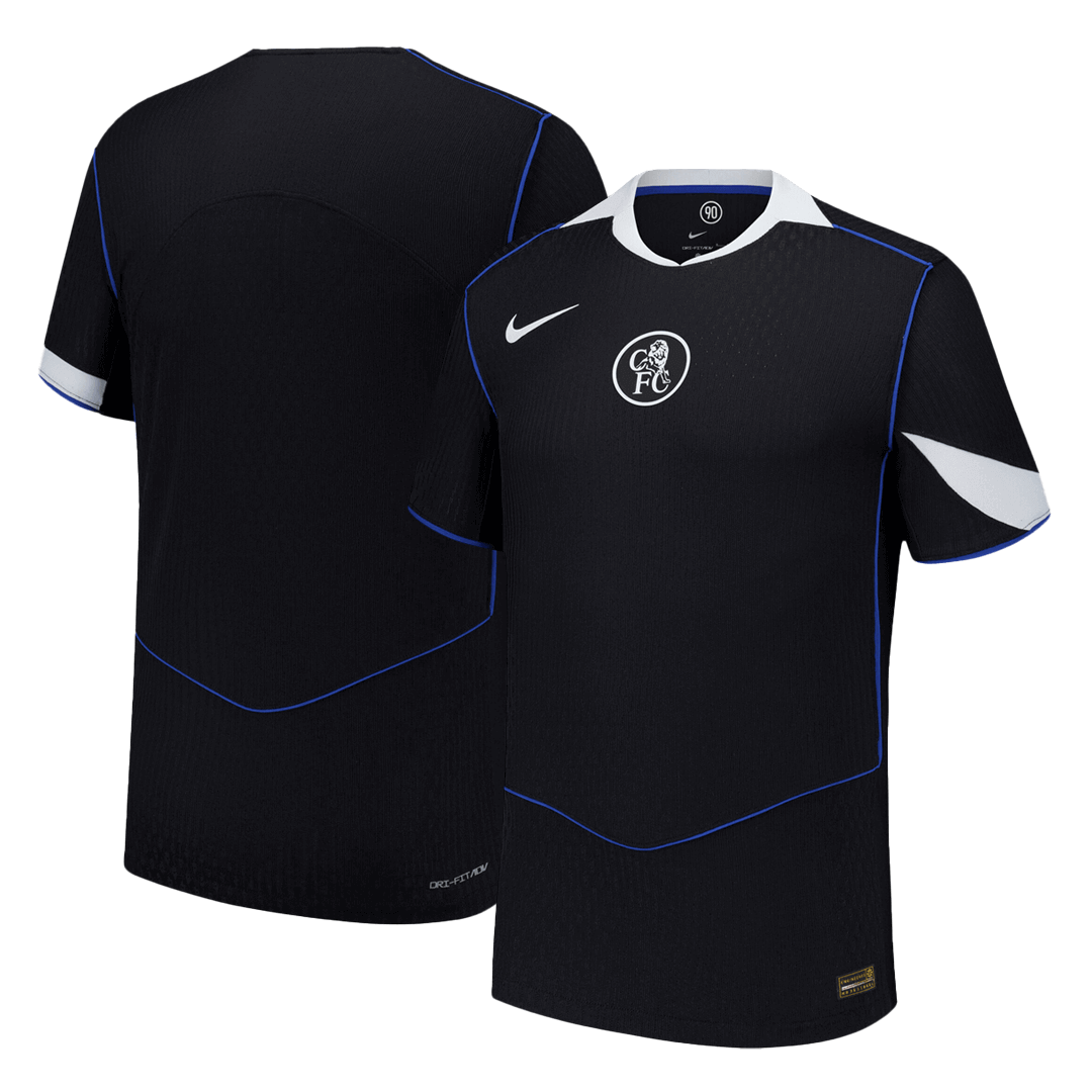 Camiseta de fútbol Chelsea Tercera Versión Visitante Jugador 2025/26