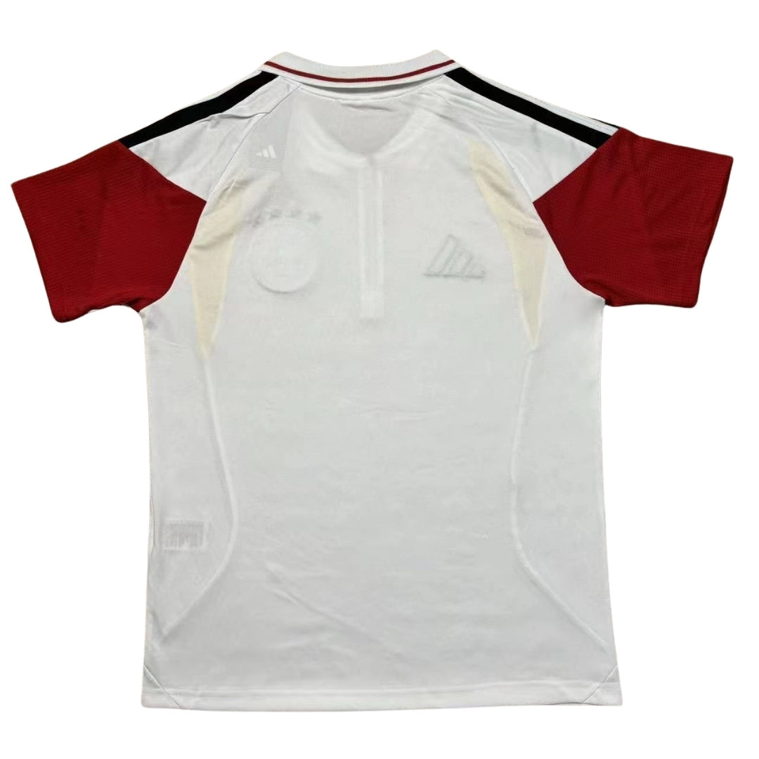 Camiseta Polo Alemania Tiro Mundial 2026 Blanca