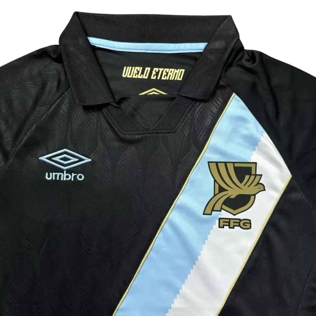 Camiseta de fútbol de visitante de Guatemala 2026 Negra