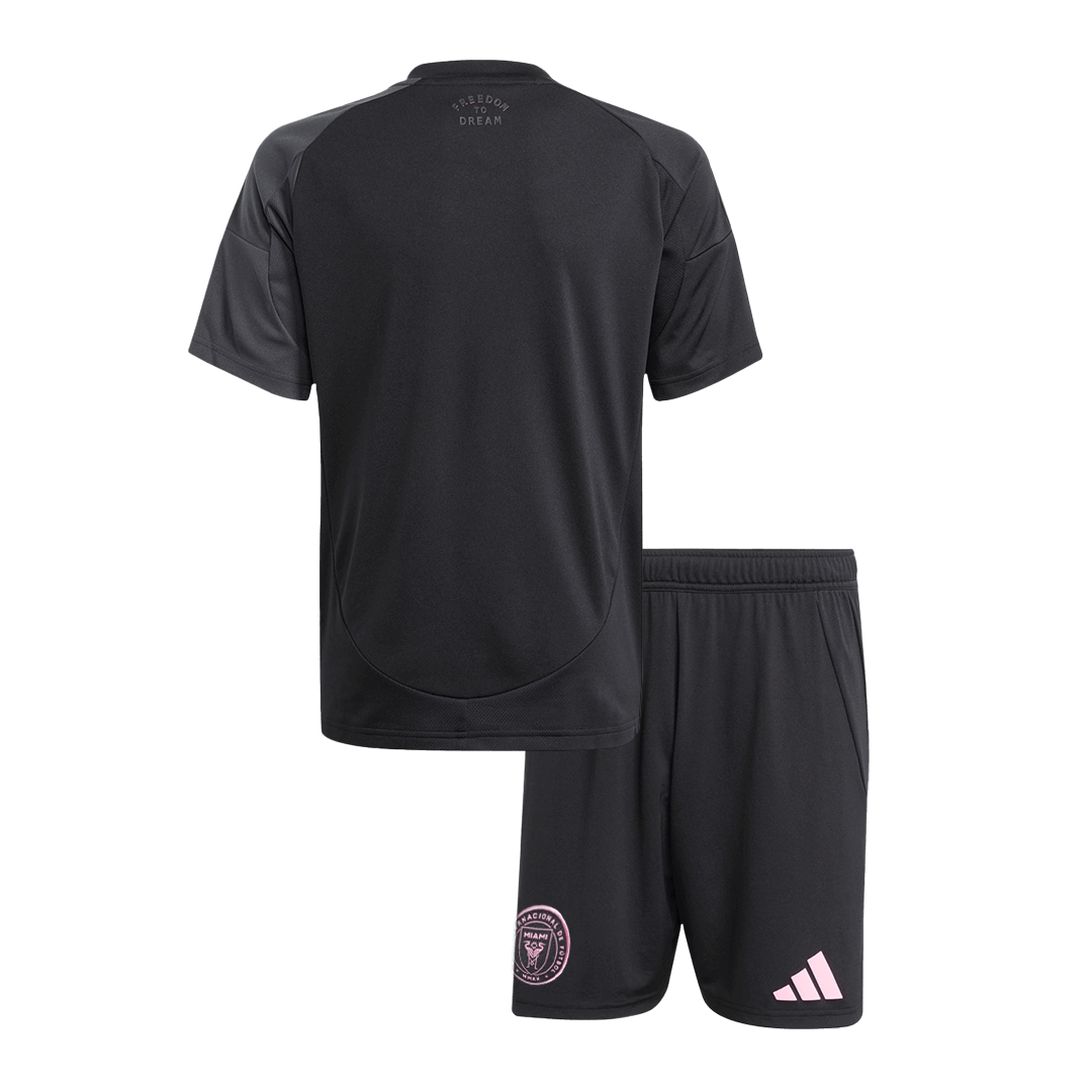 Equipación de fútbol visitante infantil del Inter Miami CF 2025 - Camiseta + Pantalón corto