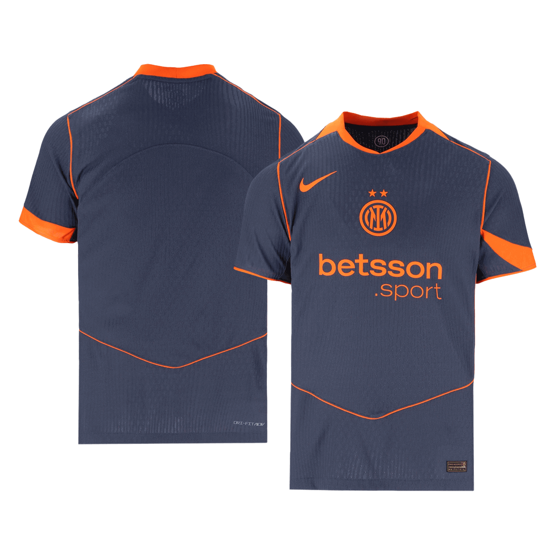 Camiseta de fútbol de la tercera equipación visitante del Inter de Milán, versión jugador, temporada 2025/26