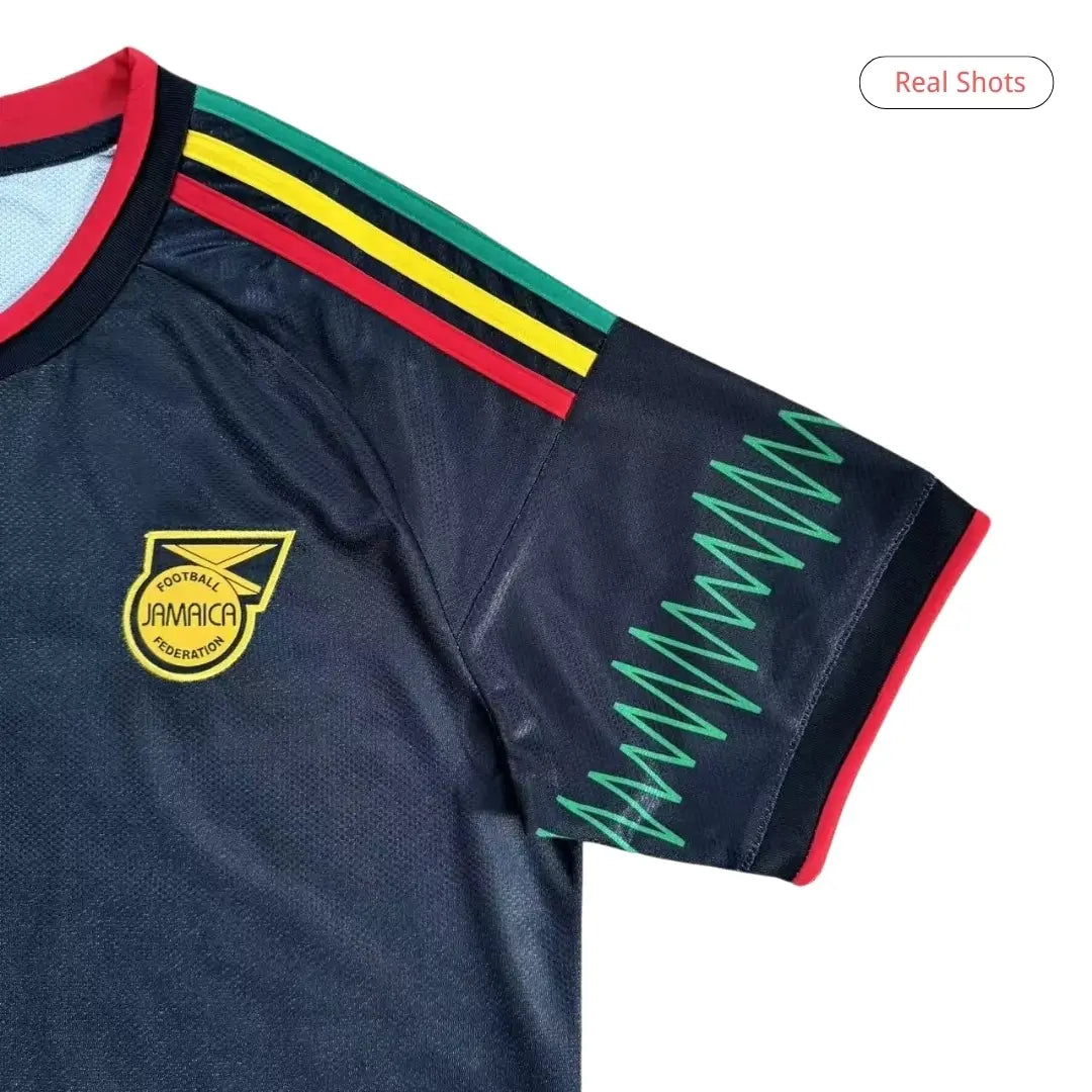 Camiseta de fútbol de visitante del Mundial de Jamaica 2026 Marley #10