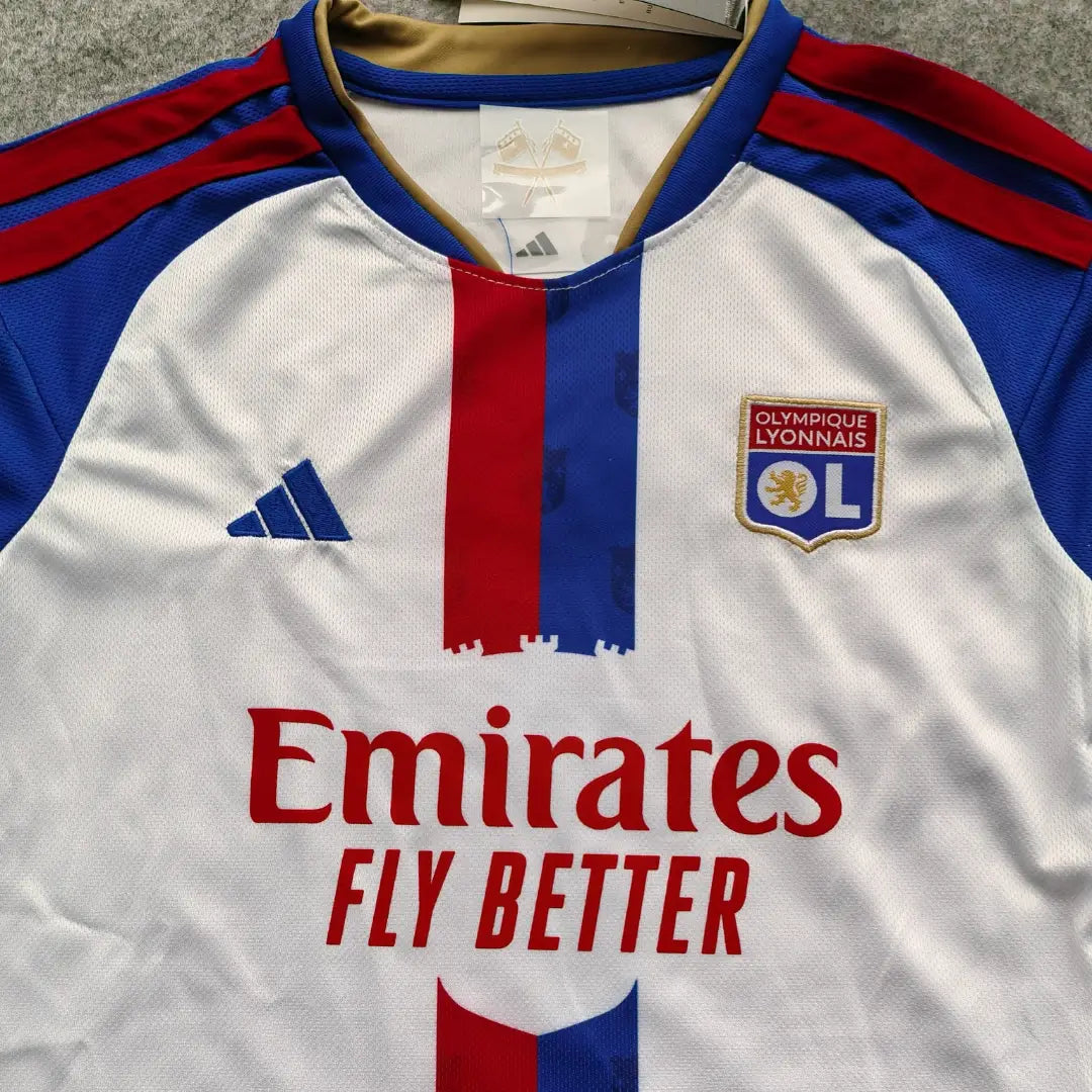 Conjunto de fútbol de casa Olympique de Lyon para niños - Camiseta + Pantalones cortos 2026/27