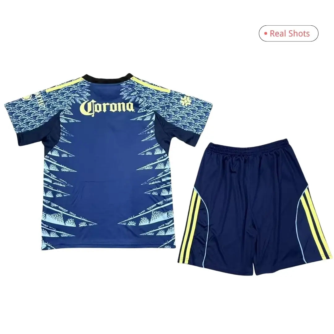 Equipación visitante del Kid's Club America - Camiseta + Pantalón corto 2025/26