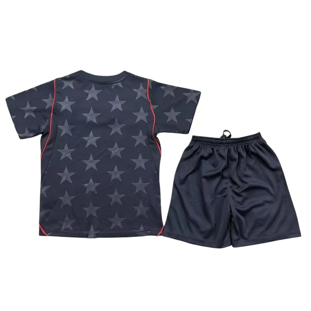 Conjunto de fútbol de visitante (camiseta+pantalones cortos) USMNT para niños 2026