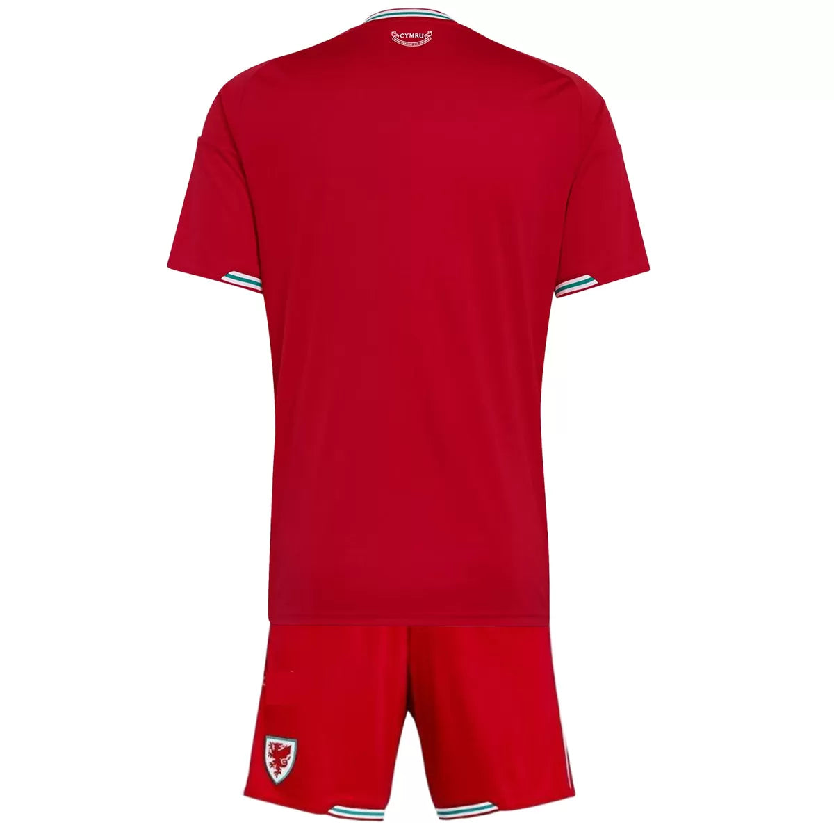 Kit local de Gales para niños (Camiseta y pantalón corto) para el Mundial 2026
