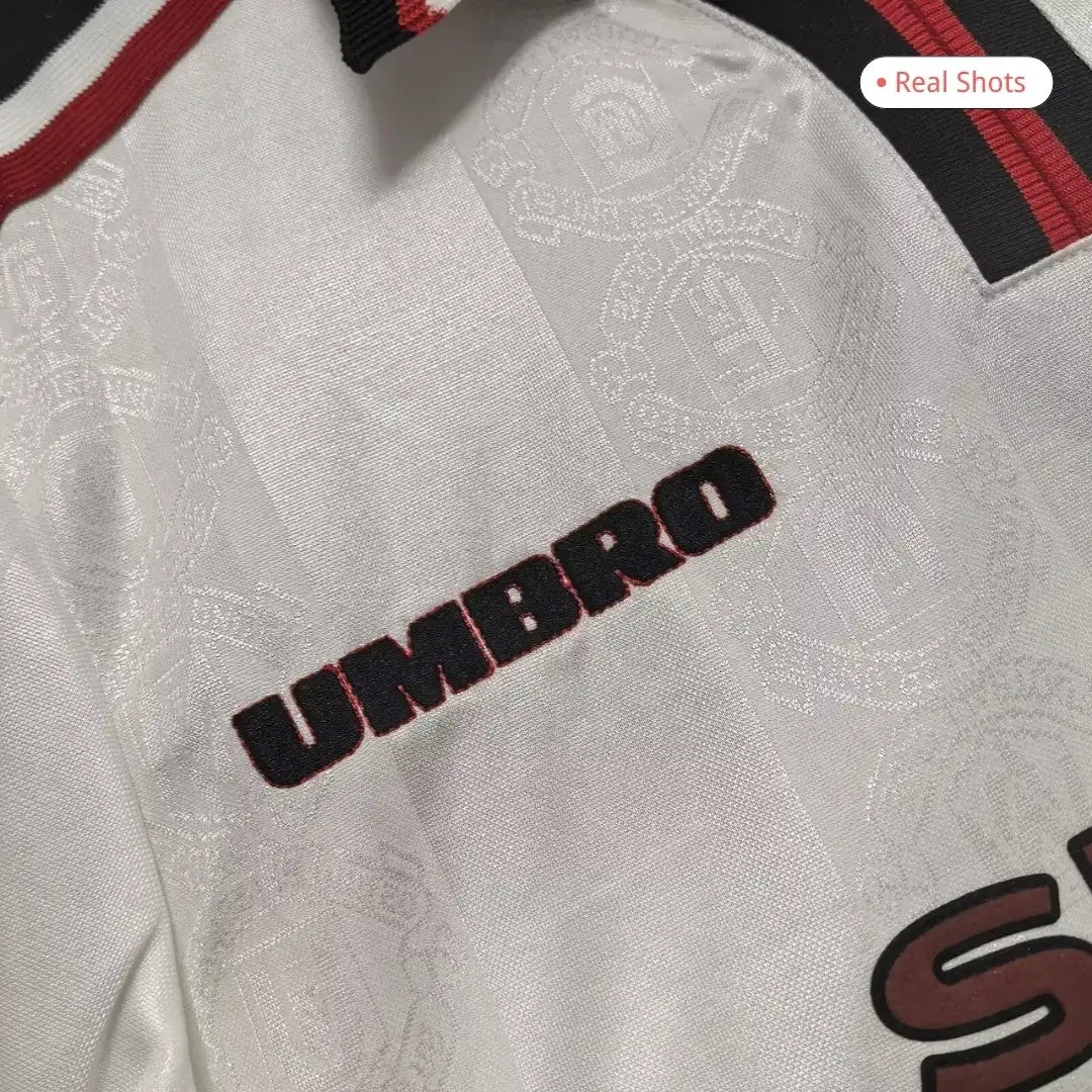 Camiseta de fútbol retro de visitante del Manchester United 1998/99