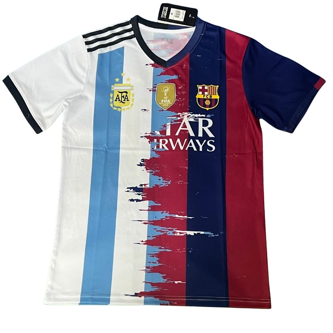 Edición especial de la camiseta homenaje a Messi #10