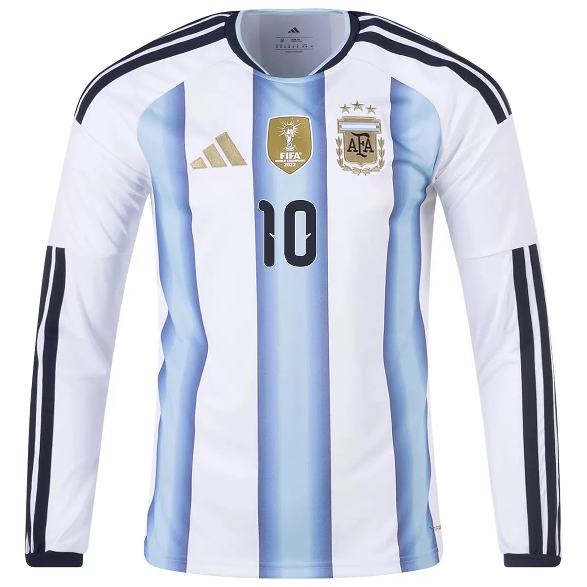 Camiseta de fútbol local de manga larga de Argentina MESSI #10 Copa Mundial 2026