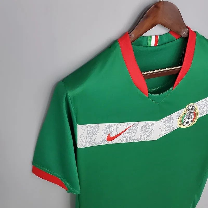 Mexico 2006 Retro Home Soccer Jersey
