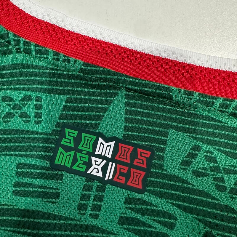 Camiseta de jugador de México #11, versión local, Copa Mundial 2026
