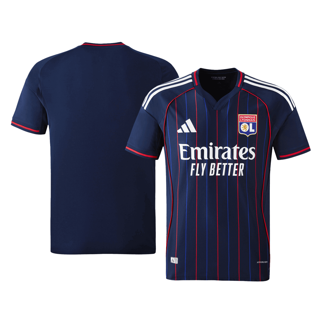 Camiseta de fútbol Olympique Lyonnais Away Player Version 2025/26