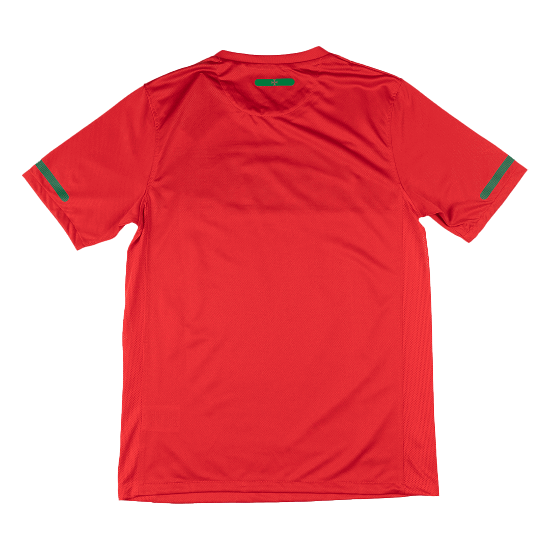 Camiseta retro de fútbol de Portugal 2010 (local)