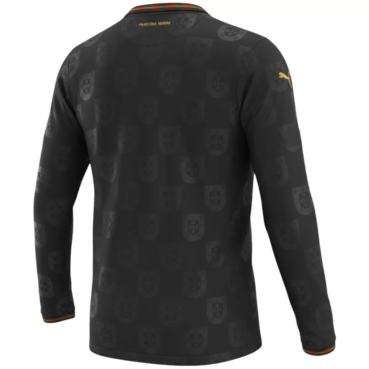 Camiseta de fútbol de manga larga Pantera Negra de Portugal 2026