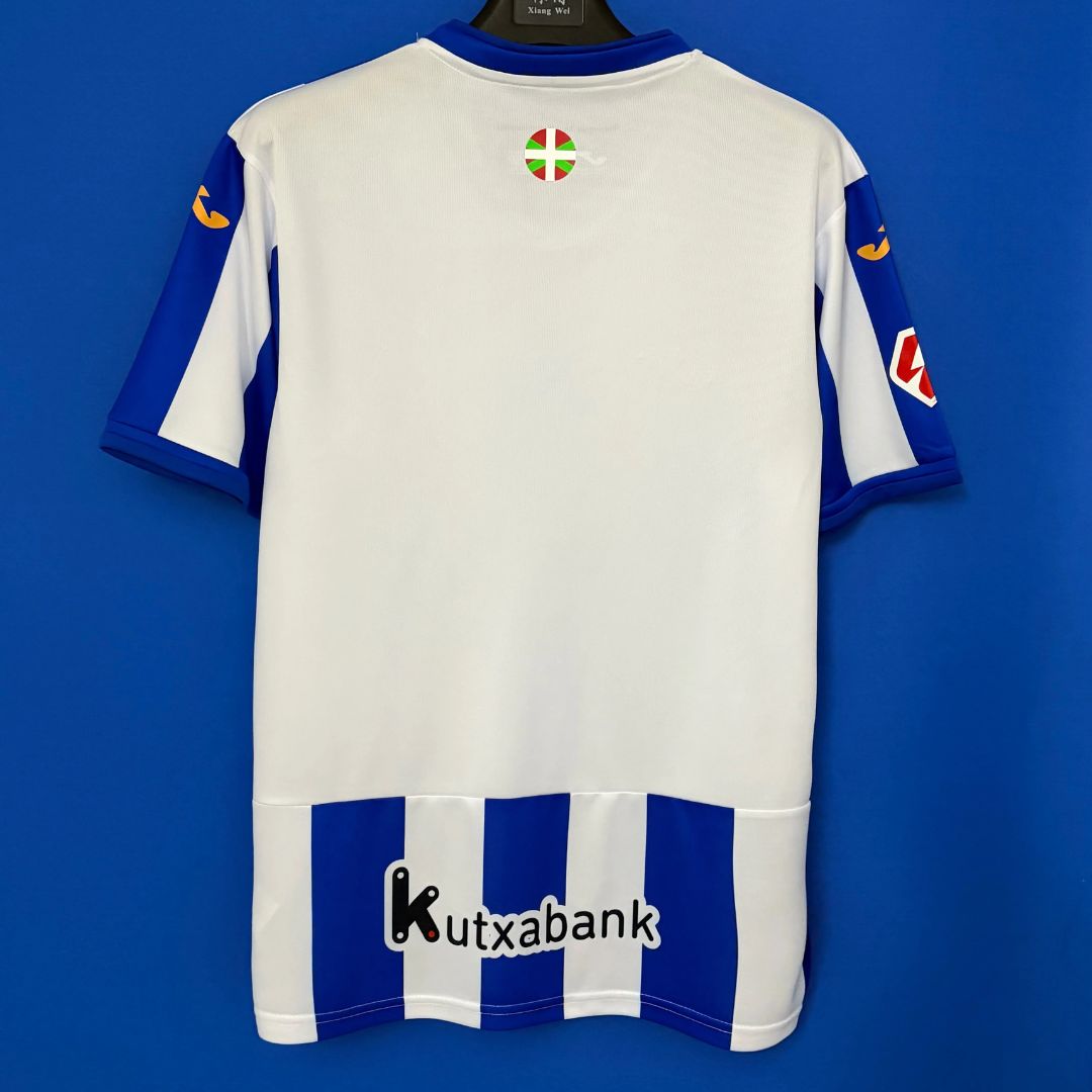 Camiseta de fútbol local de la Real Sociedad 2025/26