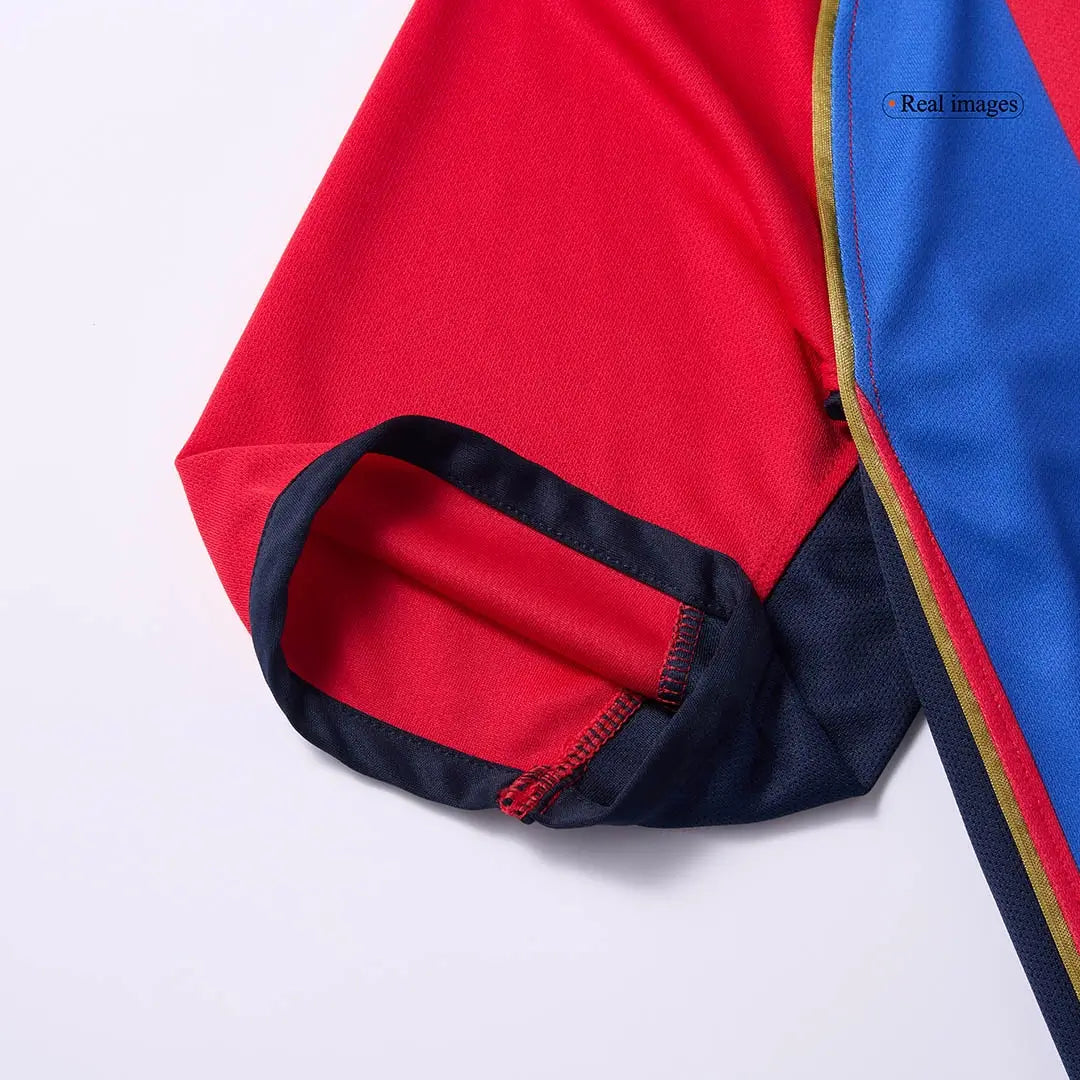 Camiseta de fútbol local retro del Barcelona 2001/02