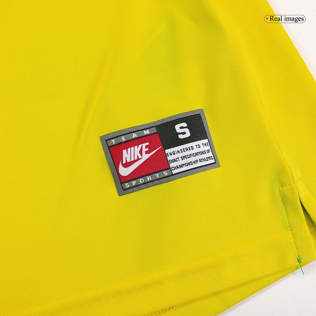 Camiseta retro de Ronaldo #9 de la selección brasileña, local, Mundial 1998