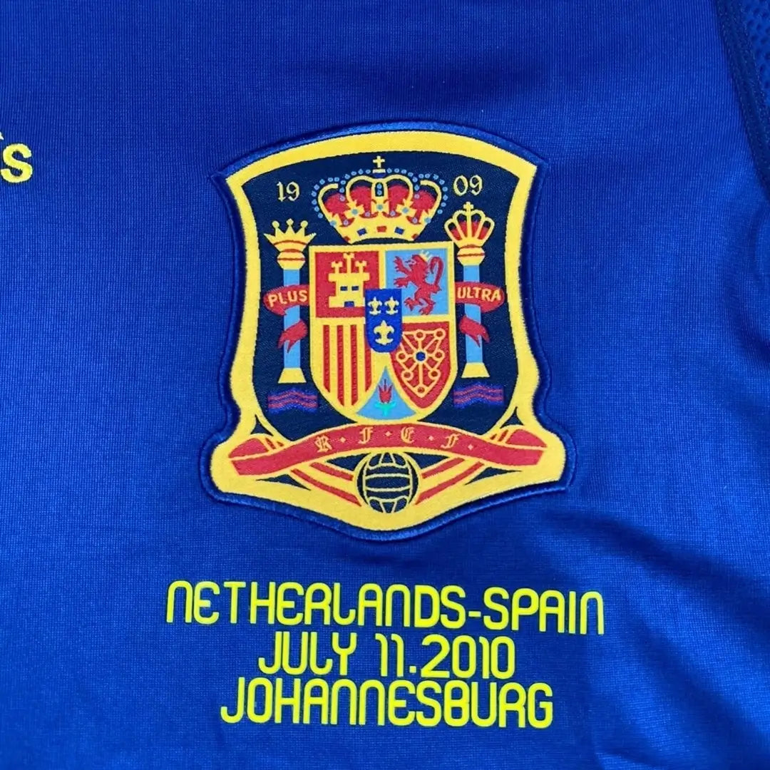 España 2010 Camiseta Retro de Fútbol Visitante