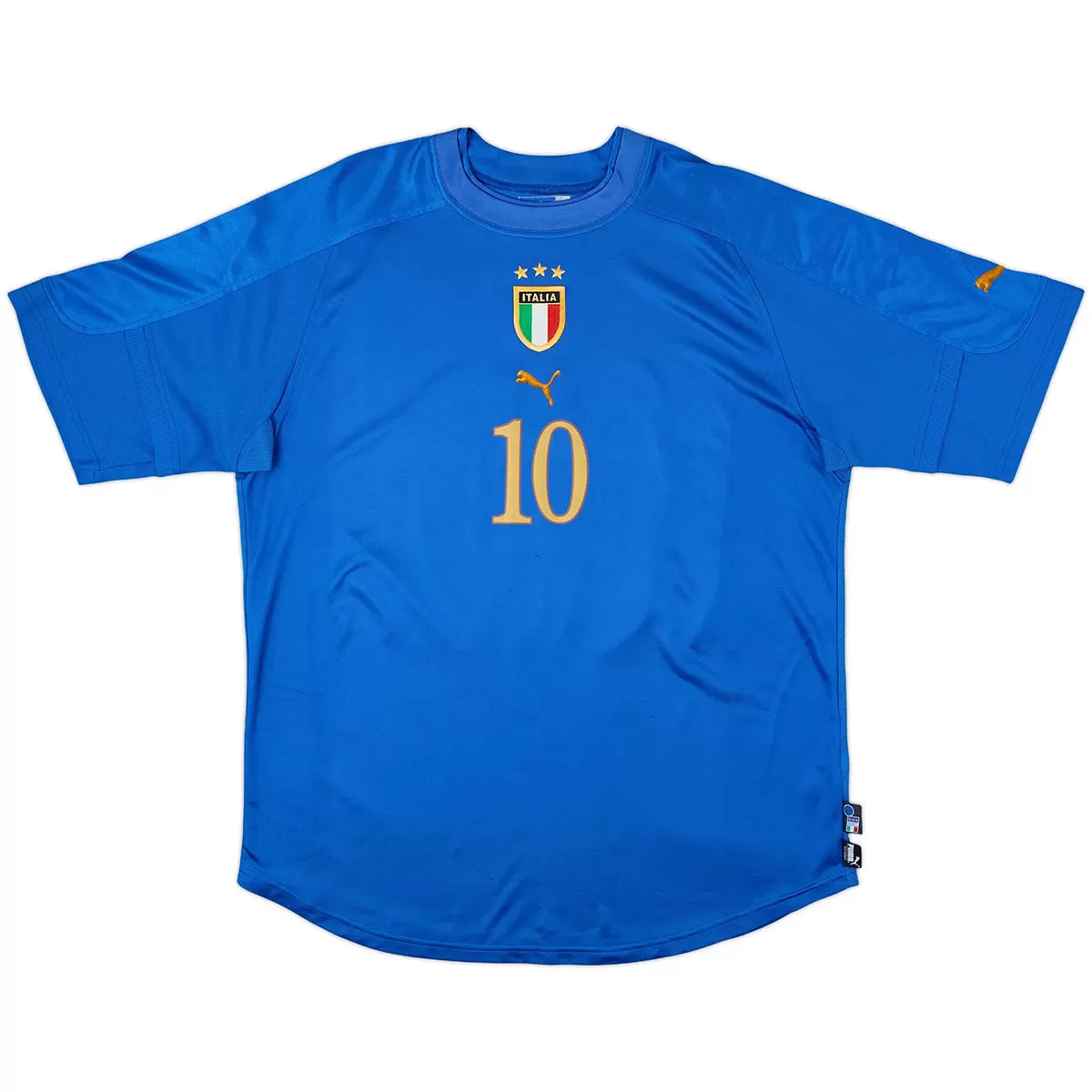 Camiseta de fútbol retro local TOTTI #10 Italia 2004