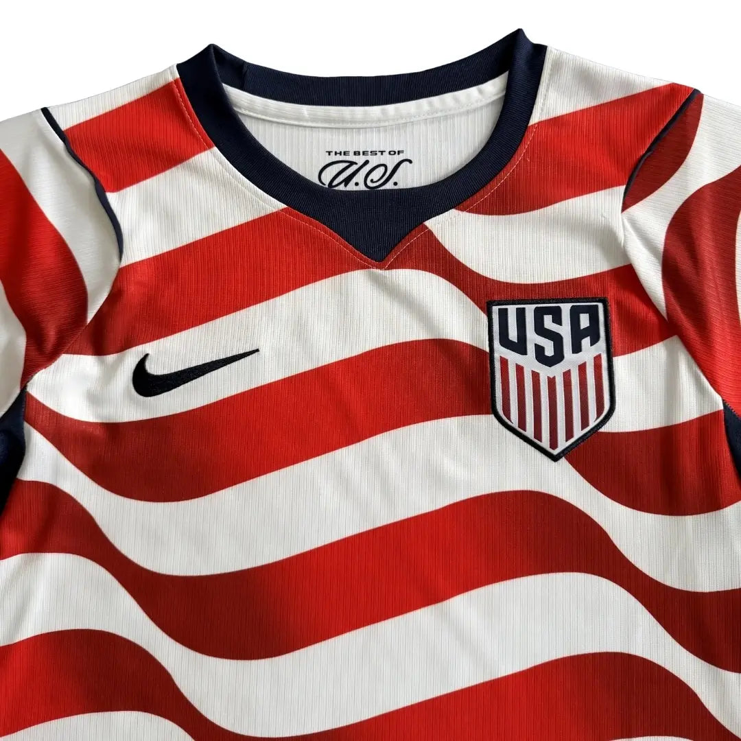 Camiseta de fútbol de local USMNT USA Outlaws 2026 Rayas Estadio
