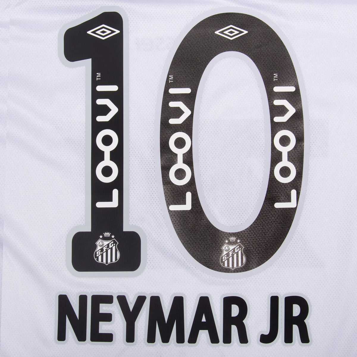 NEYMAR JR #10 Santos FC Heimtrikot 2025/26