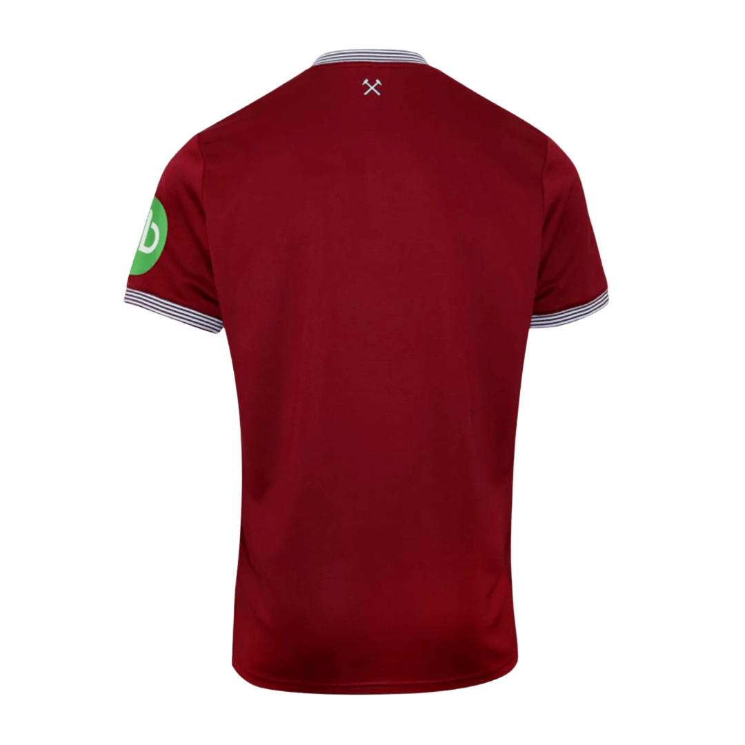 Camiseta de fútbol del West Ham United para la temporada 2025/26