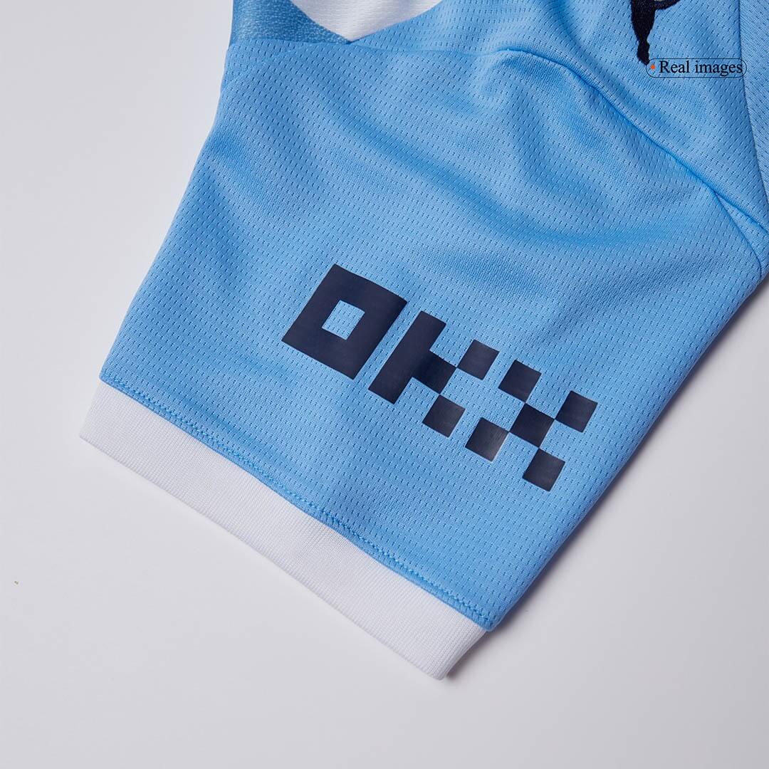 Camiseta de fútbol del Manchester City femenino, local, temporada 2025/26, azul