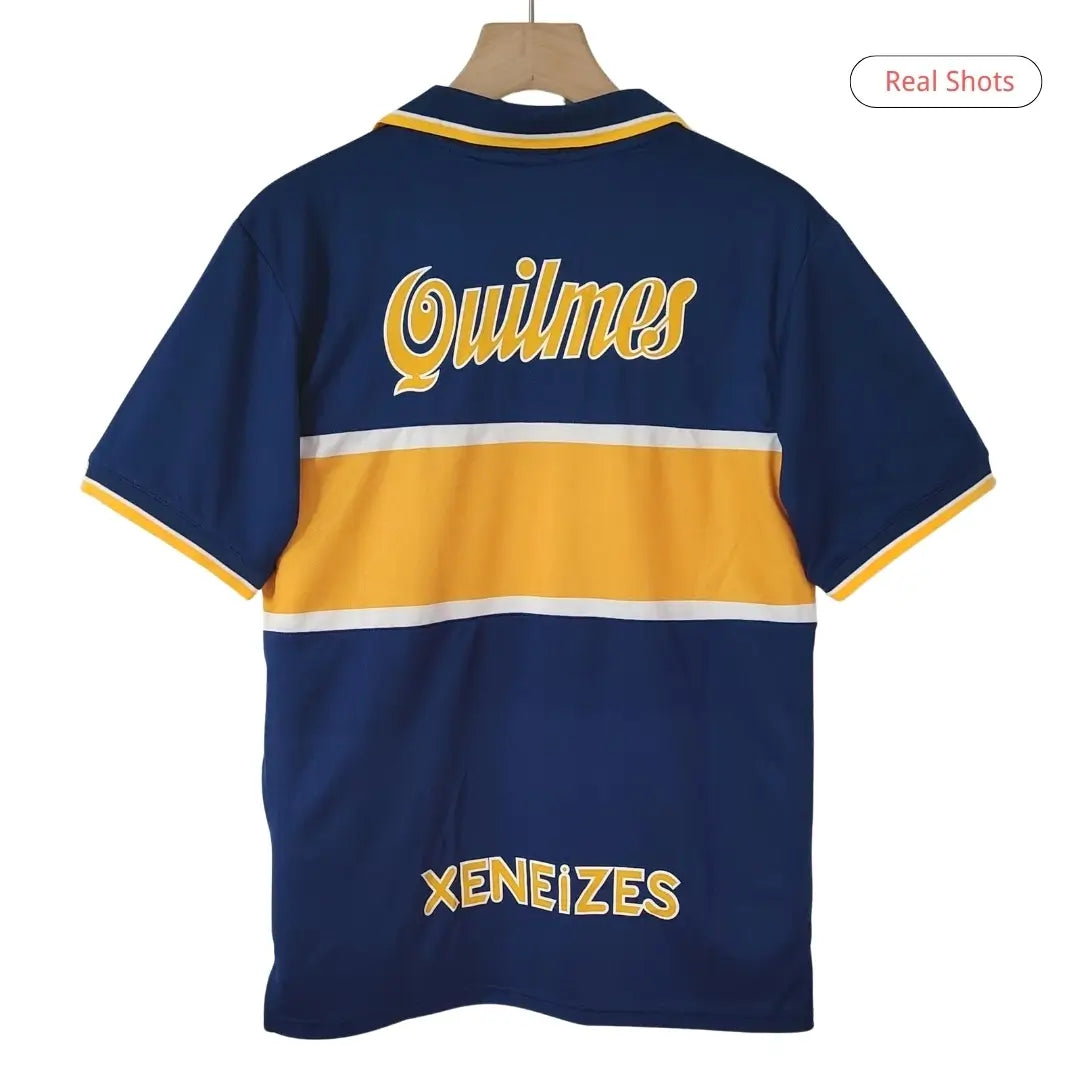 Camiseta retro de fútbol de Boca Juniors 1997/99