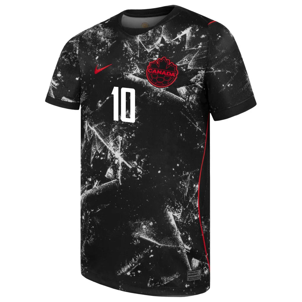 J. DAVID #10 Canada Away Football Jersey 2026 World Cup