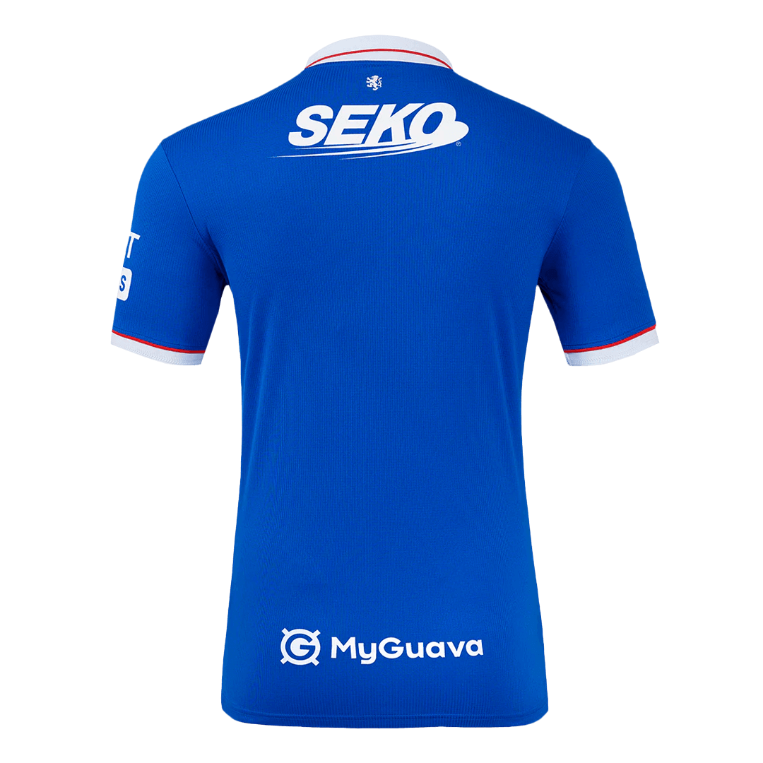 Camiseta de fútbol local del Glasgow Rangers 2025/26