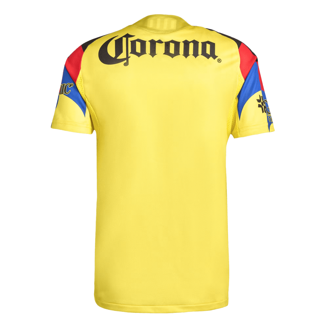 Camiseta de fútbol del Club América, versión jugador local, temporada 2025/26