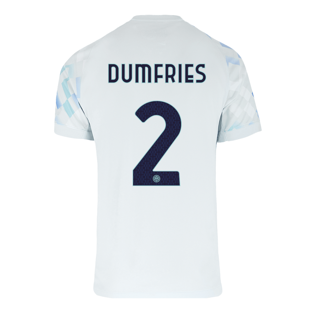 Camiseta de fútbol visitante del Inter de Milán DUMFRIES #2 2025/26