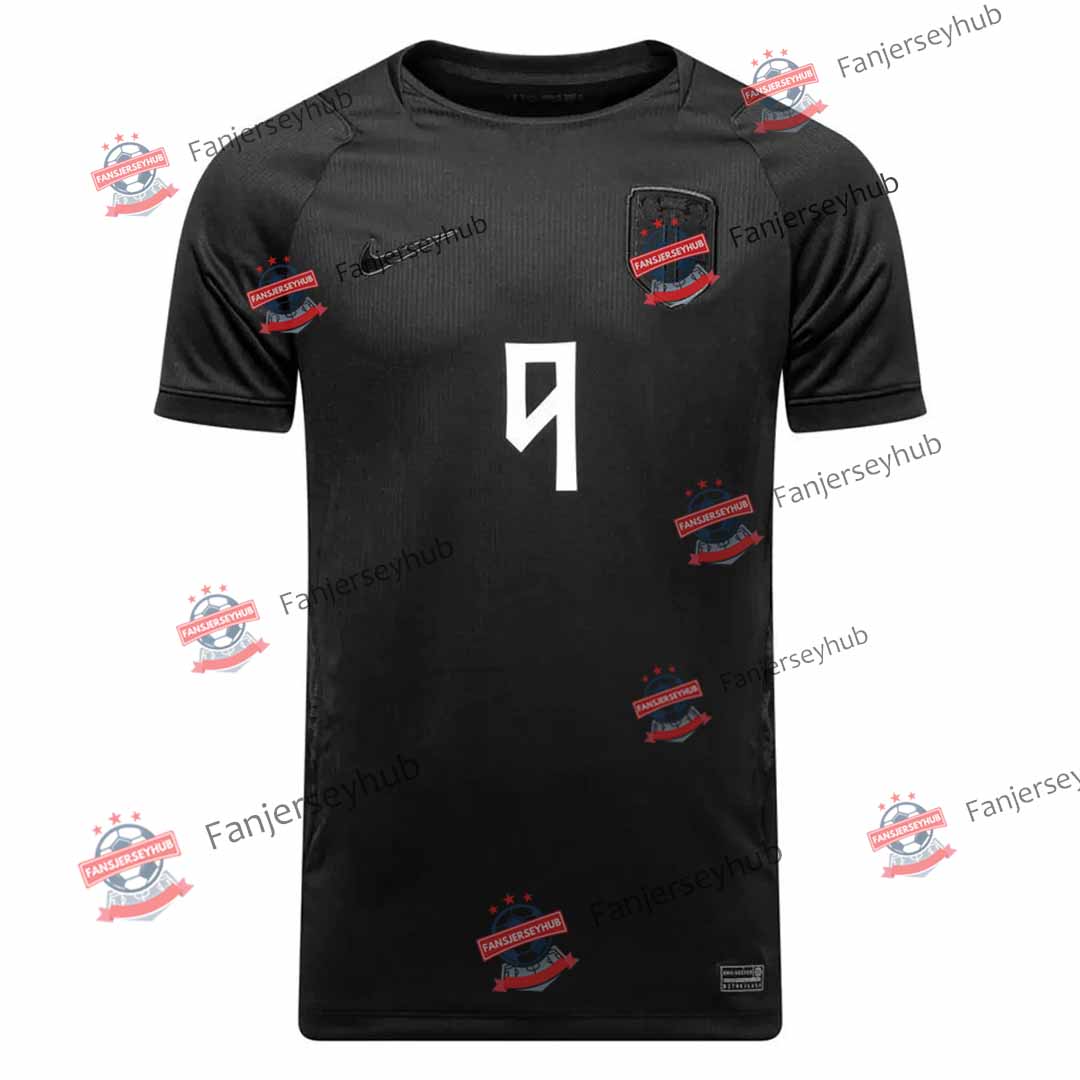 Braut Haaland #9 Løvene Away Soccer Jersey 2026 World Cup