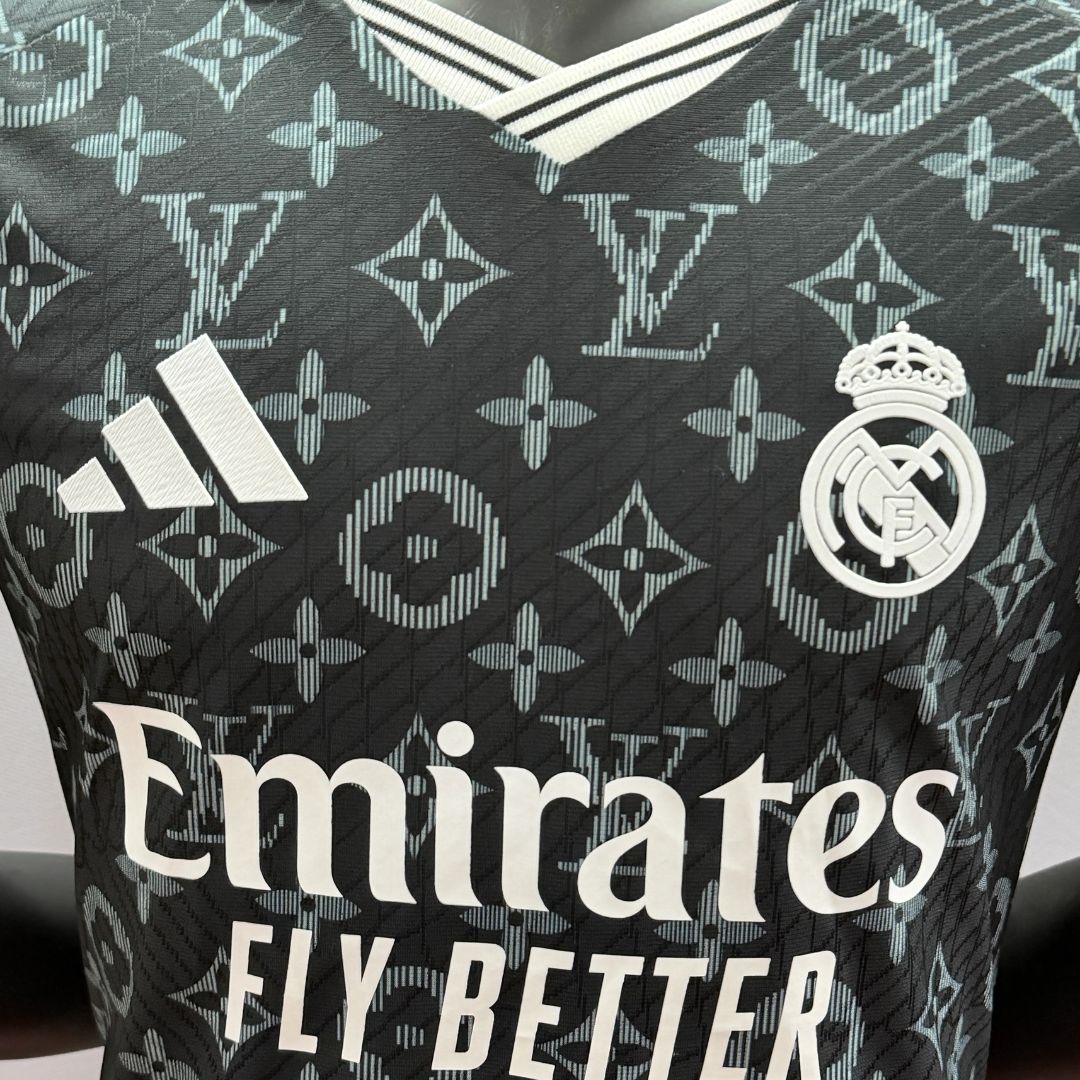 Real Madrid x LV Soccer Jersey 2026/27 Player Version Black