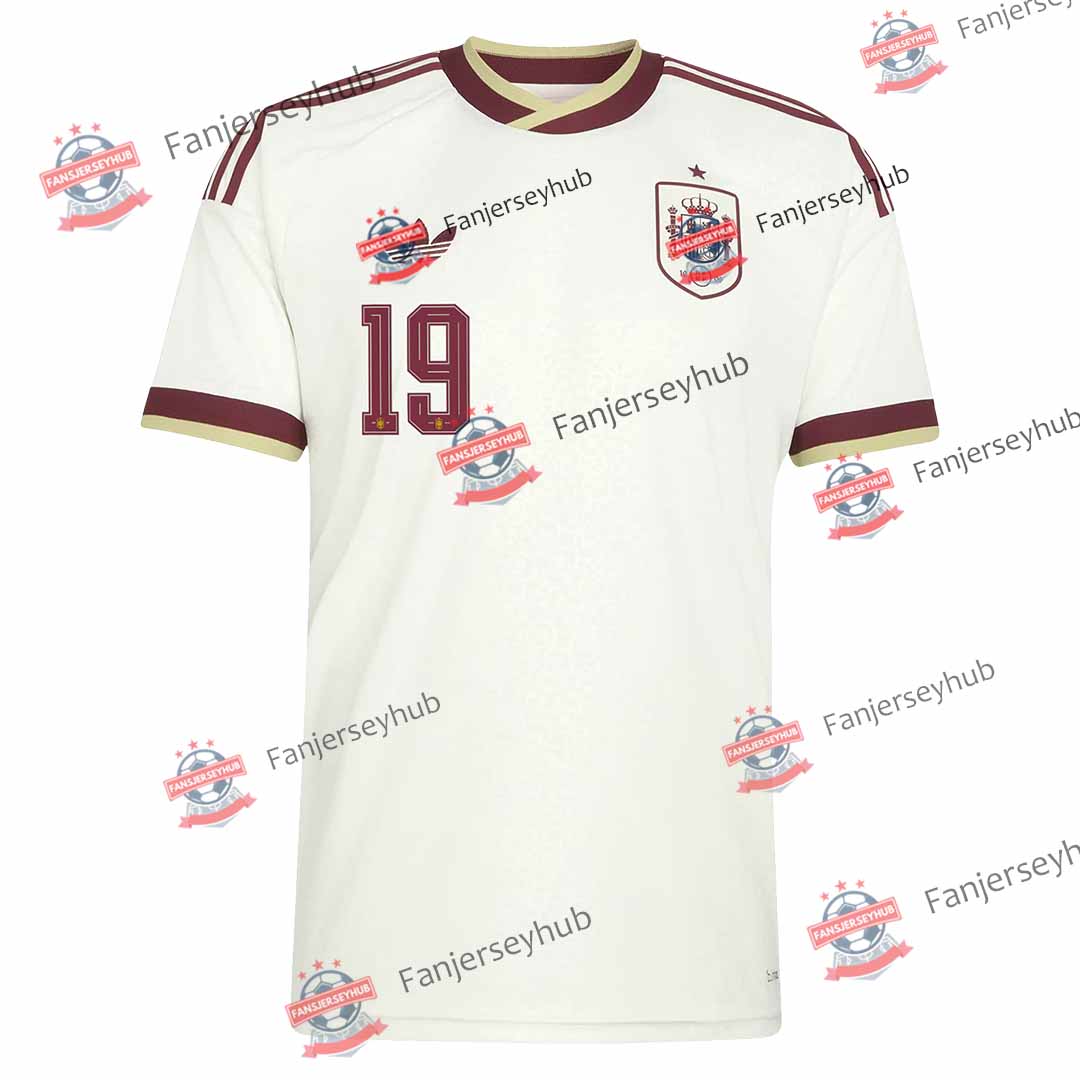 Lamine Yamal #19 La Roja Away Soccer Jersey 2026 World Cup